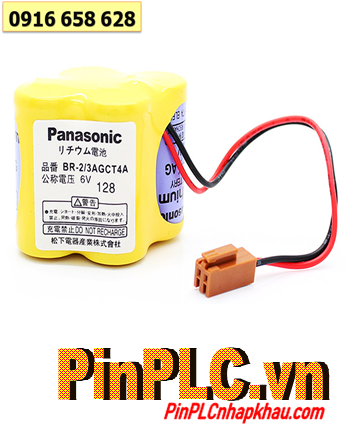Panasonic BR-2/3AGCT4A, Pin nuôi nguồn Panasonic BR-2/3AGCT4A lithium 6v 2900mAh /Xuất xứ NHẬT 